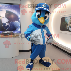 Blue Blue Jay mascot...