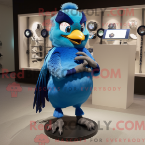 Blue Blue Jay Maskottchen...