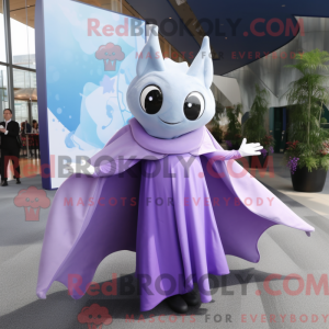 Lavendel Manta Ray máscara...