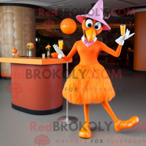 Orangefarbener...