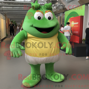 Green Pad Thai mascotte...