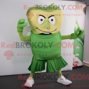 Green Pad Thai maskot...
