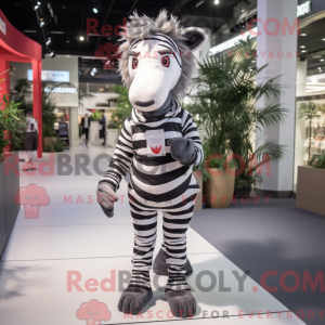 Costume mascotte de zèbre...