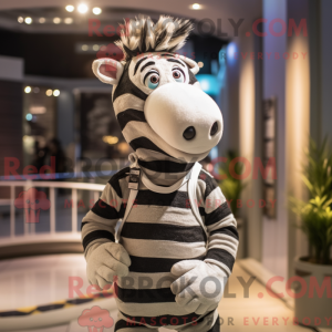 Costume mascotte de zèbre...