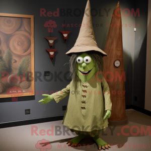 Postava maskota Olive Witch...