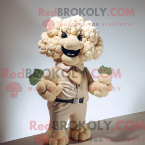 Disfraz de mascota coliflor...