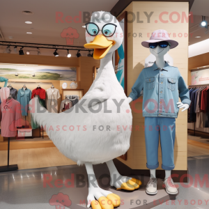 Maskotkostymefigura Gray...