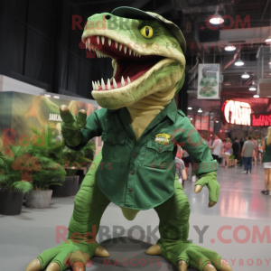 Disfraz de mascota Green T...