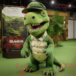 Grønn T Rex...