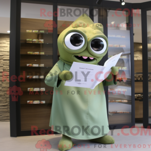 Postava maskota Olive...