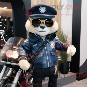 Navy Hourglass maskot...