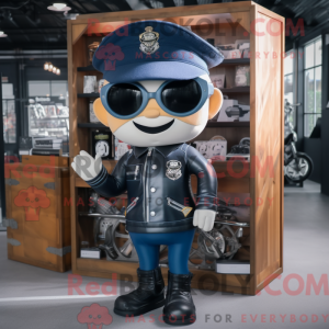 Navy Hourglass maskot...