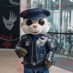 Navy Hourglass maskot...
