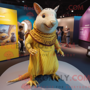 Gul Armadillo máscara drak...