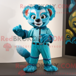 Turquoise Lemur...