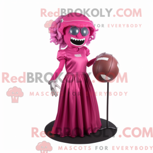 Magenta American Football...