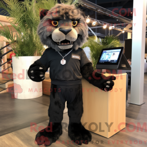 Disfraz de mascota Smilodon...