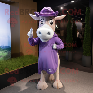 Lavendel Zebu mascotte...