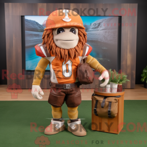 Rust American Football Helm...