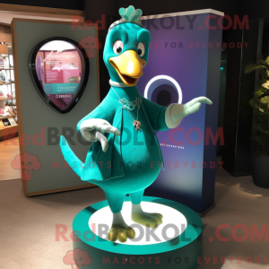 Teal Dodo Bird...