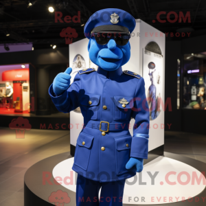 Blue Navy Soldier...