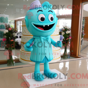 Turquoise Wedding Cake...
