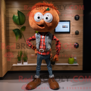 Rust Apple mask drakt...