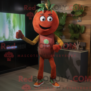 Rust Apple maskot drakt...