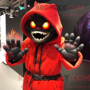 Demon-mascottekostuum...