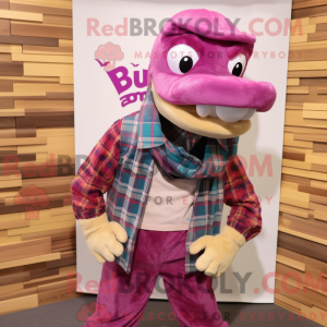 Figura de máscara Magenta...