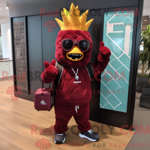 Disfraz de mascota de piña...