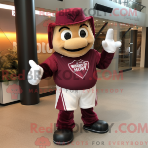 Costume de mascotte Maroon...