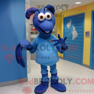 Blue Lobster Bisque maskot...
