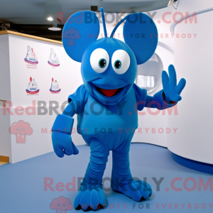 Maskottchenkostüm Blue...