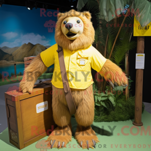 Costume de mascotte d ours...
