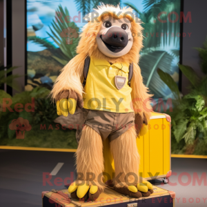 Yellow Sloth Bear...
