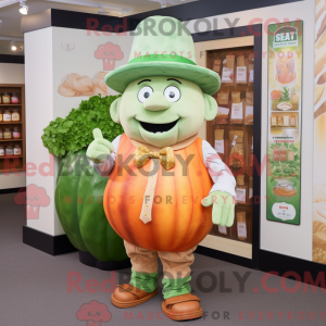 Peach Cabbage maskot...