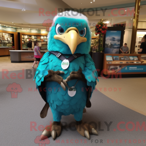 Turkis Haast S Eagle maskot...