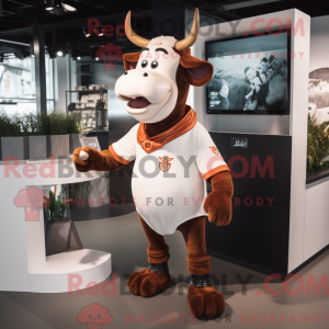 Rust Holstein Cow máscara...