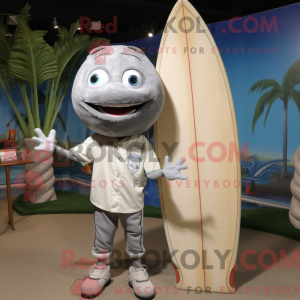 Gray Surfboard mascot...