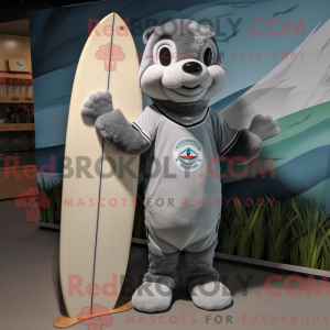Grijze surfplank...