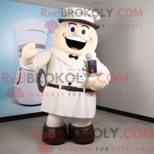 Cream Doctor mascot costume...
