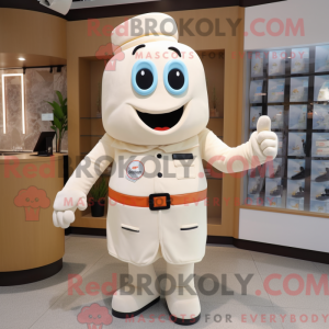 Cream Doctor maskot kostume...