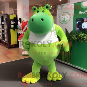 Lime Green Hippopotamus...