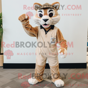 Costume mascotte de Bobcat...