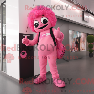 Roze armband mascotte...
