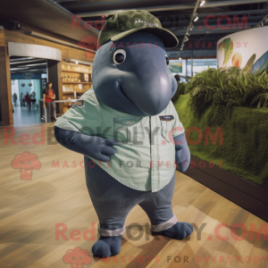 Oliven Pukkelhval maskot...