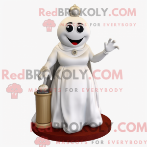 White Pepper maskot kostyme...
