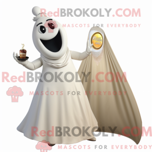 Hvid peber maskot kostume...