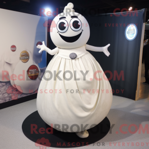 Hvid peber maskot kostume...